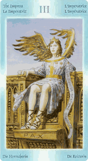 The Empress. Guardian Angel Tarot