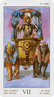 The Chariot. Renaissance Tarot