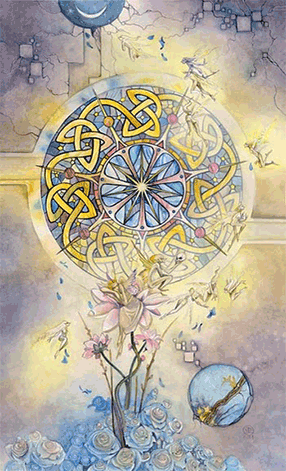 Wheel of Fortune Tarot. Mirage Valley Tarot by Barbara Moore