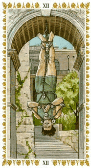 The Hanged Man. Romantic Tarot 