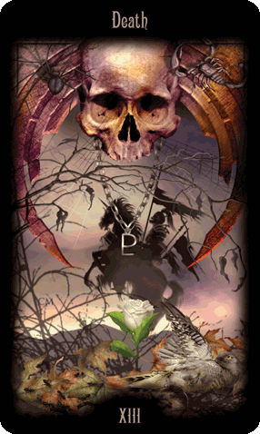 Death. Legacy of the Divine Tarot by Ciro Marchetti