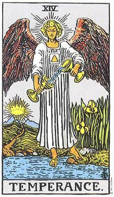 Temperance Tarot Card Meaning