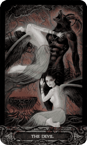 The Devil. The Tarot of Vampyres [With Phantasmagoria] by Ian Daniels