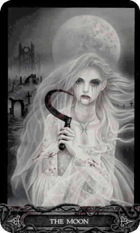 The Moon. The Tarot of Vampyres [With Phantasmagoria] by Ian Daniels