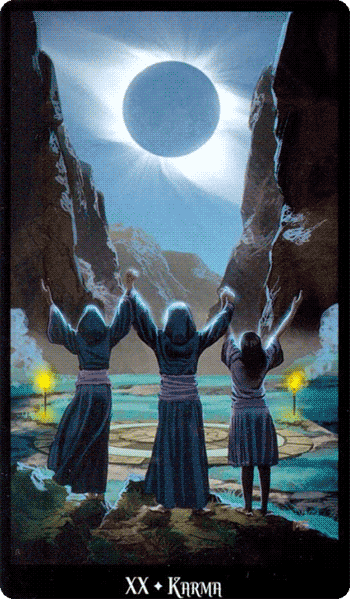 Judgement. Witchcraft Tarot by Ellen Dugan