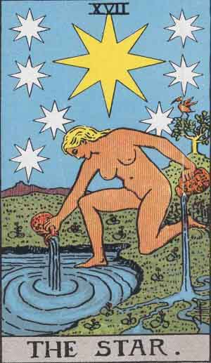The Star Tarot Card Meaning – 17th Arcana