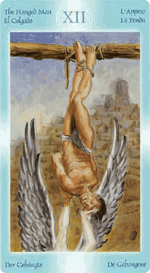 The Hanged Man. Guardian Angels Tarot