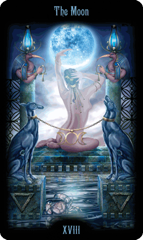 The Moon. Legacy of the Divine Tarot by Ciro Marchetti