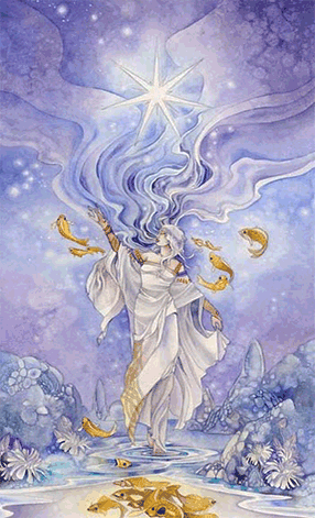 The Star. Mirage Valley Tarot by Barbara Moore