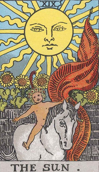 The Sun Tarot Card Meaning 