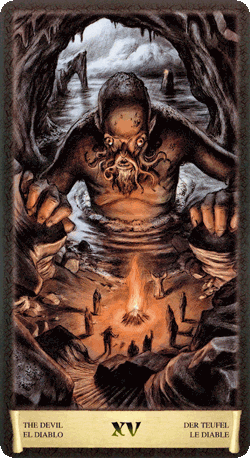 The Devil. Black Grimoire Tarot