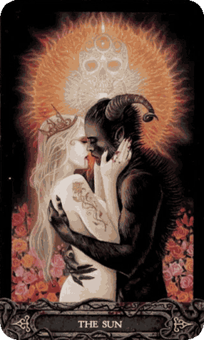 The Sun. The Tarot of Vampyres [With Phantasmagoria] by Ian Daniels