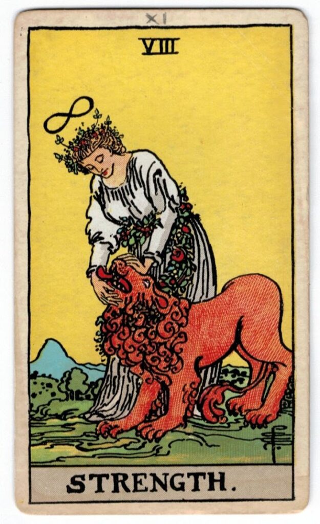The Strength Tarot Card Meaning – 8th Arcana