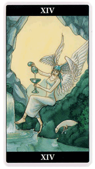 Temperance. Dream Enchantress Tarot