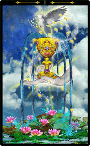 Ace of Cups. Illuminati Tarot