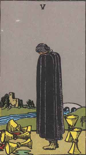 Five of Cups Tarot Card