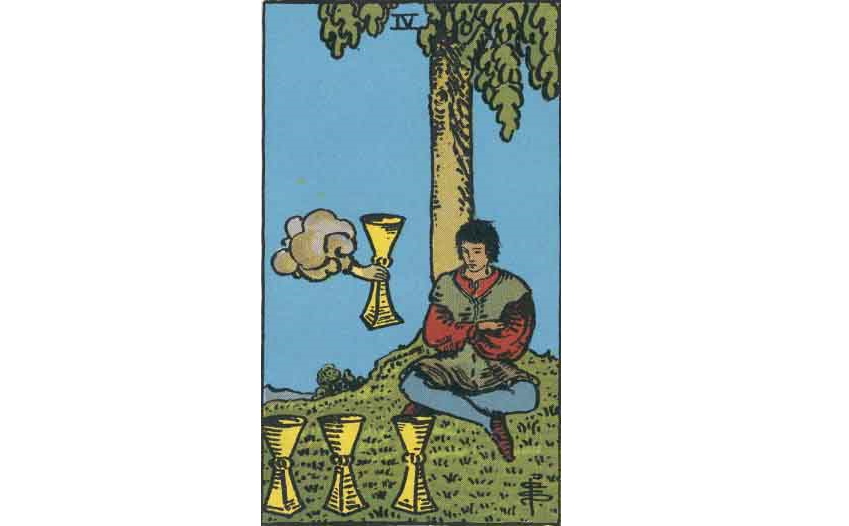 Four of Cups Tarot Card Symbolism