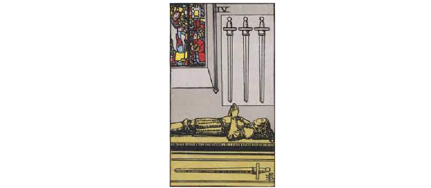 Four of Swords Tarot Card Symbolism
