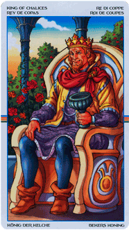 King of Cups. The Wheel of the Year Tarot