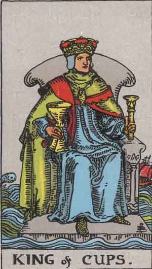 King of Cups Tarot Card