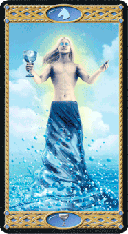 Knight of Cups. Tarot of the Elves