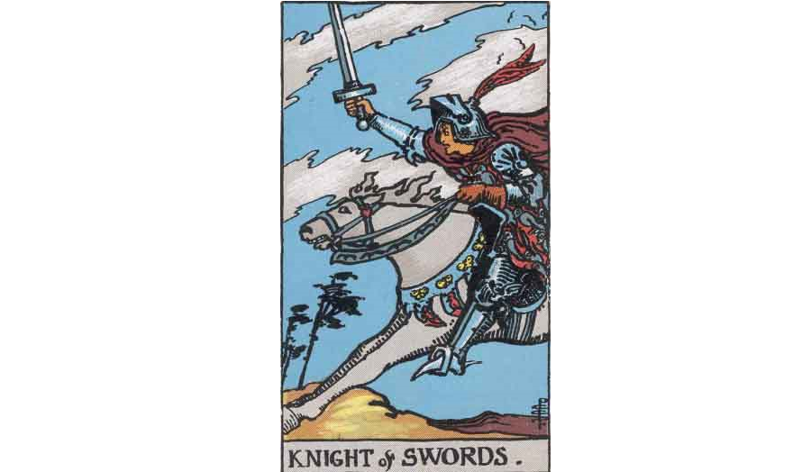 Knight of Swords Tarot Card Symbolism