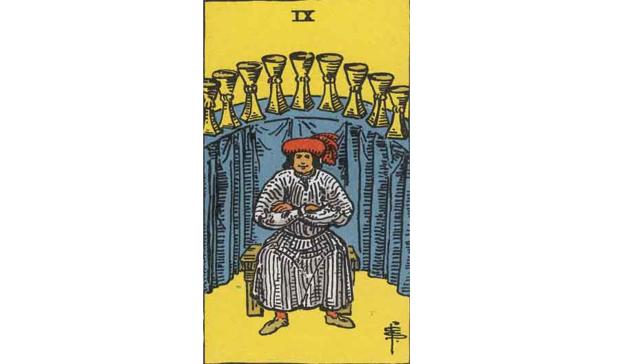 Nine of Cups Tarot Card Symbolism