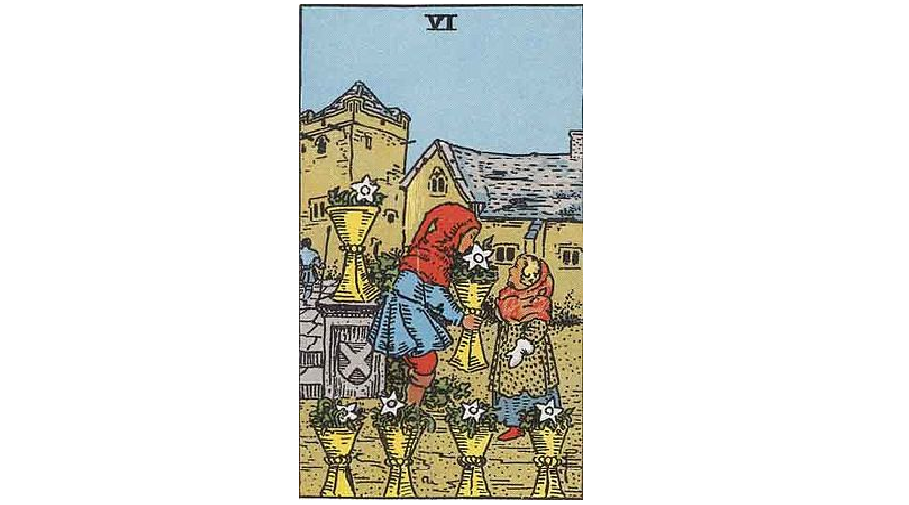 Six of Cups Tarot Card Symbolism