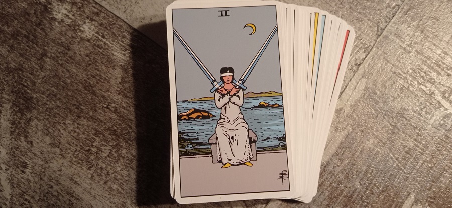 Two of Swords Tarot Card