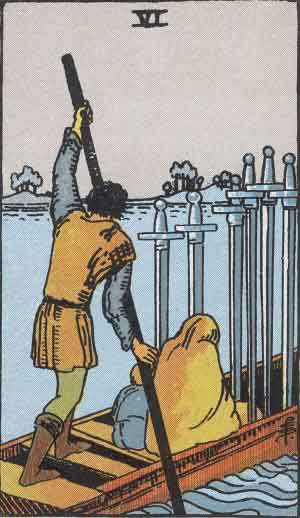 Six of Swords Tarot Card Meanings