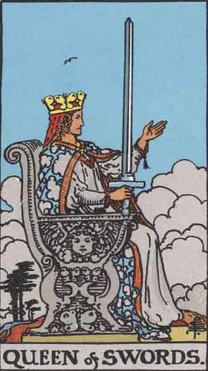 Queen of Swords Tarot Card Meanings