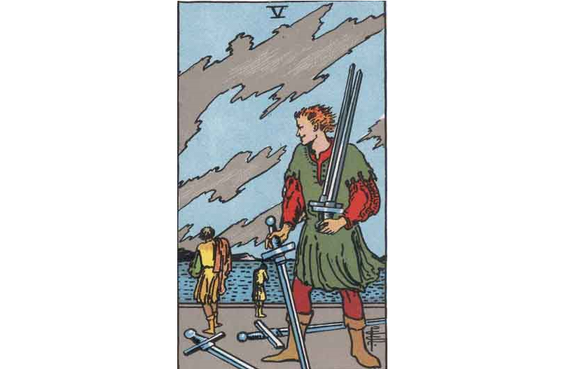 Five of Swords Tarot Card Symbolism
