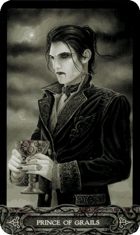Knight of Cups. The Tarot of Vampyres [With Phantasmagoria] by Ian Daniels