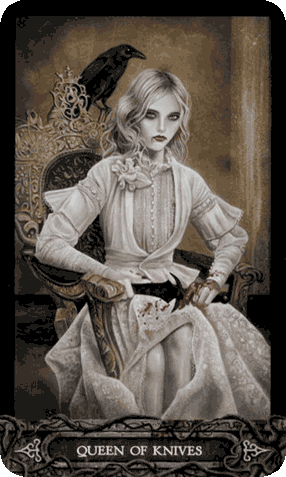Queen of Swords. The Tarot of Vampyres [With Phantasmagoria] by Ian Daniels