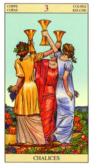 Three of Cups. 