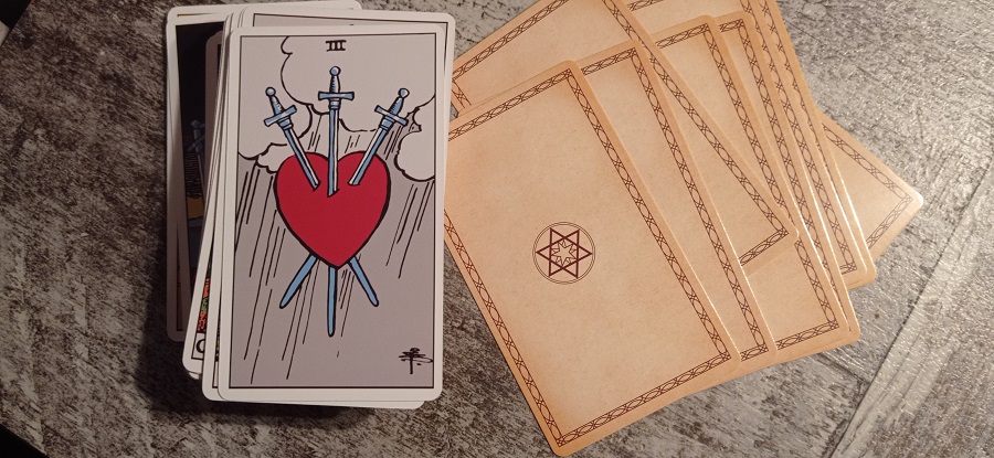 Three of Swords Tarot Card