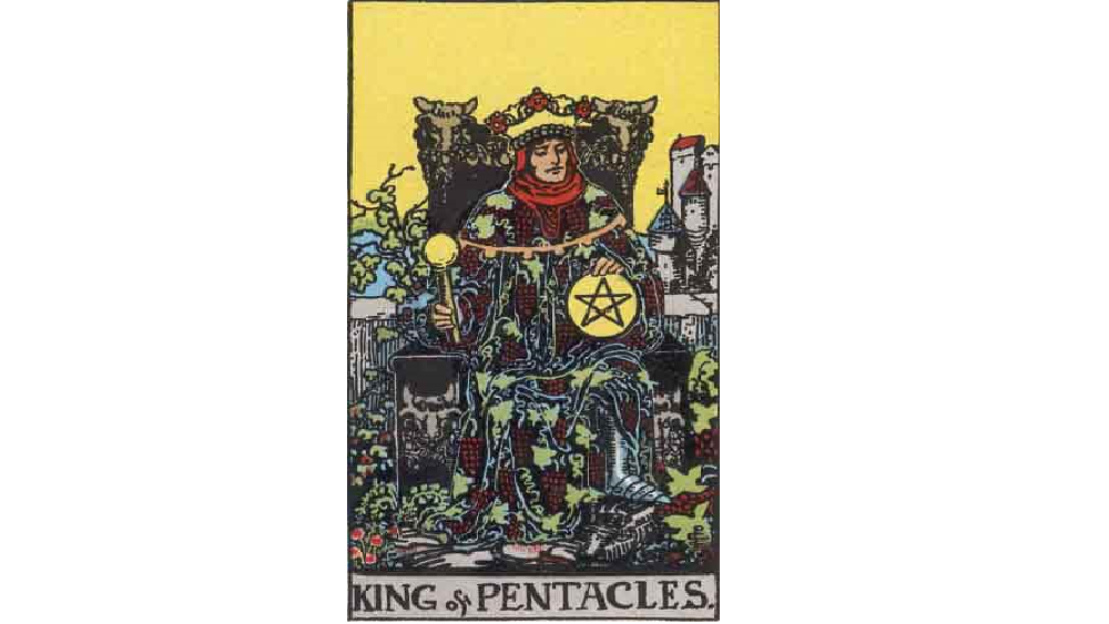 King of Pentacles Tarot Card Symbolism