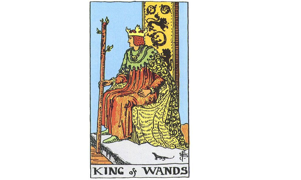 King Wands Tarot Card Symbolism - Esoteric