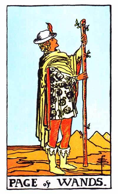 Page of Wands Tarot Card