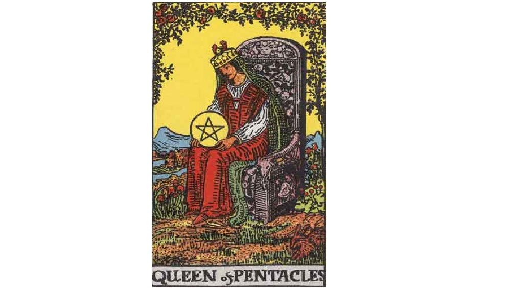 Queen of Pentacles Tarot Card Symbolism