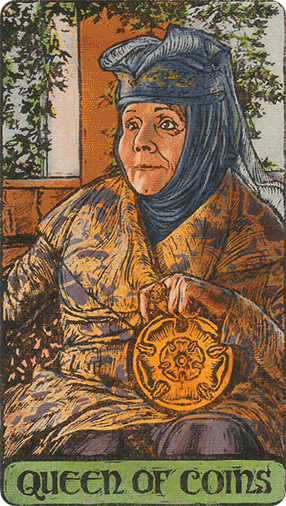 Queen of Pentacles. The Game of Thrones Tarot