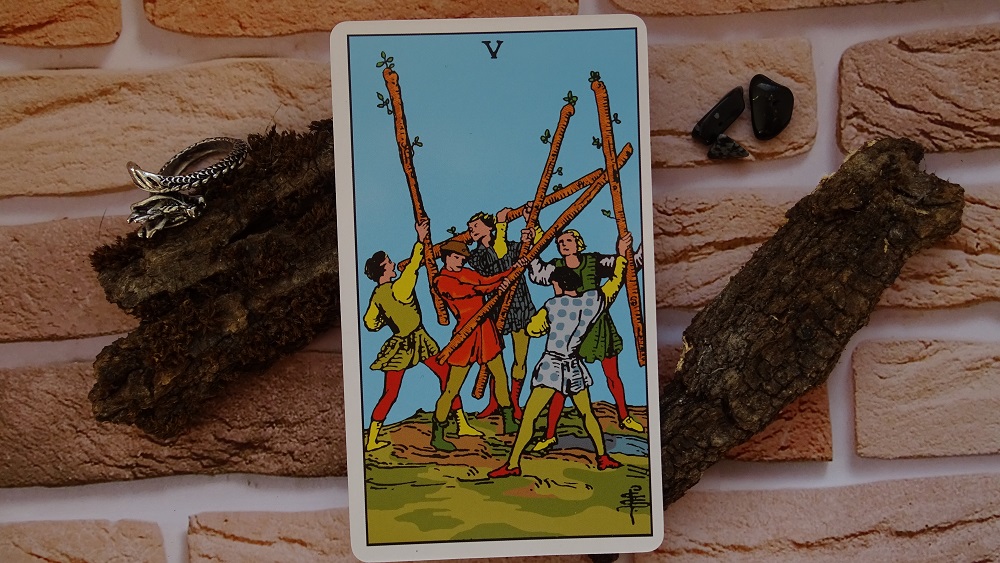 Five of Wands Tarot Card Meanings
