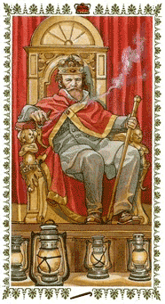 King of Wands. Romantic Tarot