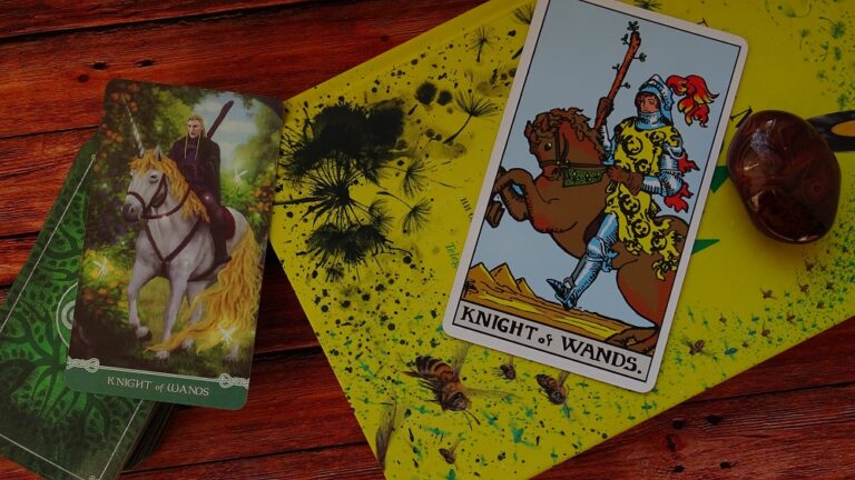 Knight Of Wands Tarot Card Meanings Esoteric Hut   Tarot Knight Of Wands 768x432 