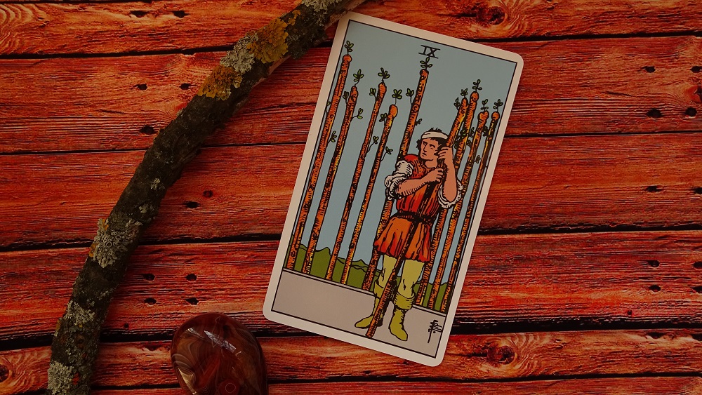 Nine Of Wands Tarot Card Meanings Esoteric Hut