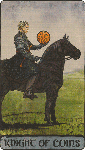 Knight of Pentacles. The Game of Thrones Tarot