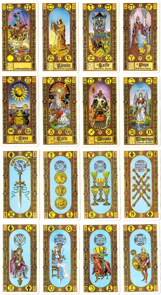 Tavaglione Stairs of Gold Tarot Deck Cards