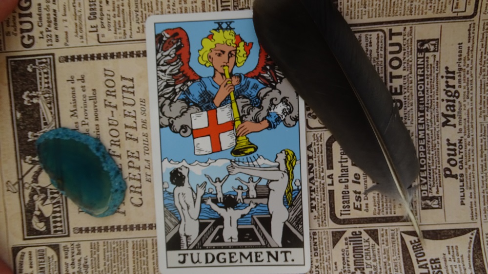 Judgement. Rider Waite Tarot Deck