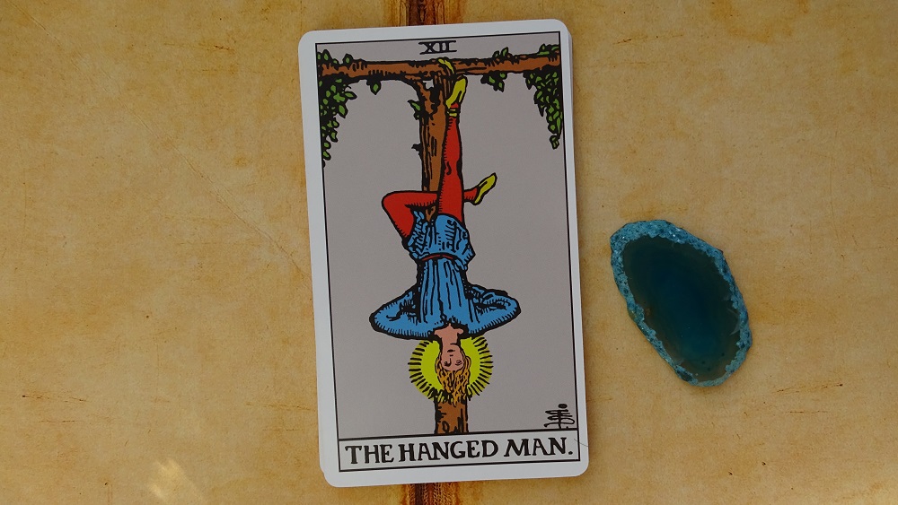 The Hanged Man. Rider Waite Tarot Deck